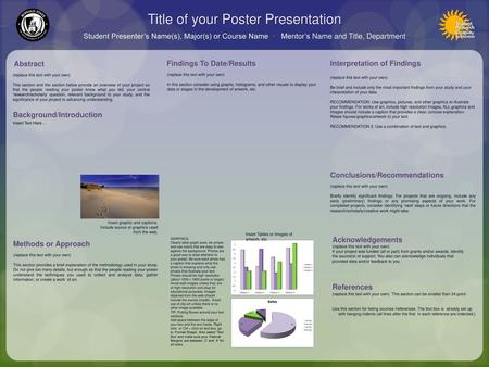 Title of your Poster Presentation