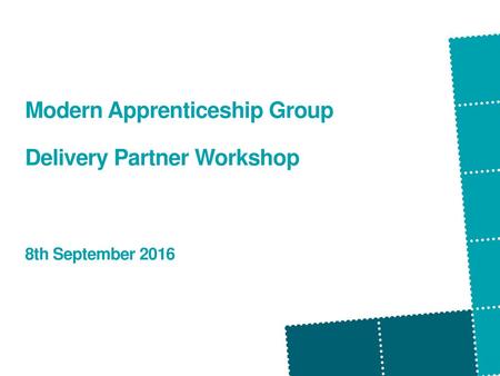 Overview The Modern Apprenticeship Group (MAG) is an independent group which draws its authority from the Scottish Government. Remit Approval/de-approval.