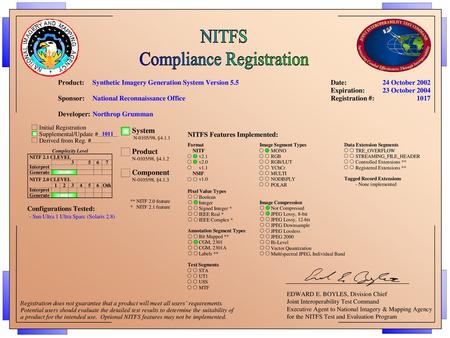 Compliance Registration