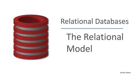 Relational Databases The Relational Model.