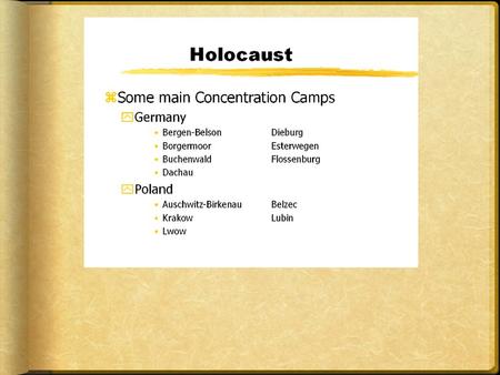 The Holocaust It is estimated that 11 million people were killed during the Holocaust. Six million of these were Jews. The Nazis killed approximately.