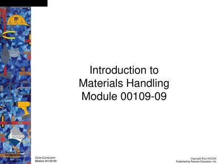 Introduction to Materials Handling