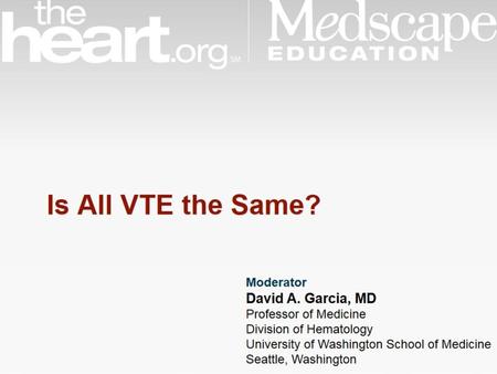 Clinical Presentations of VTEa,b NOACs VTE Acute Treatment Trials.