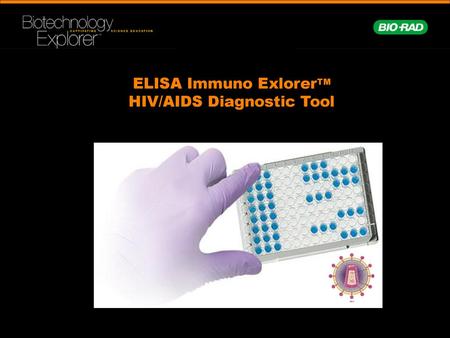 ELISA Immuno ExlorerTM HIV/AIDS Diagnostic Tool