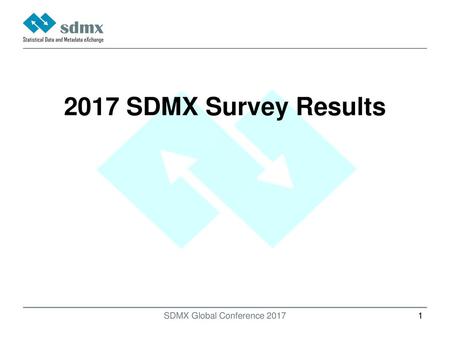 SDMX Global Conference 2017