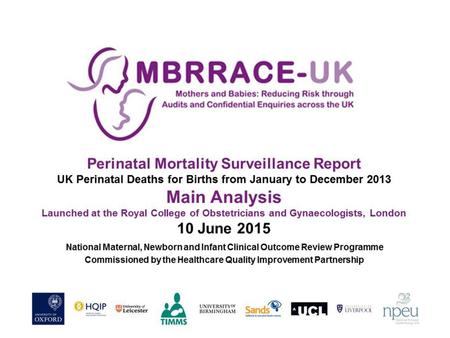 Crude mortality rates for ‘commissioning organisations’ 0 to 13 deaths per 1,000 total births.