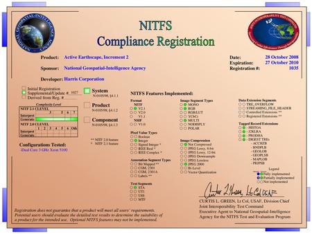 Compliance Registration