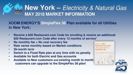 New York – Electricity & Natural Gas