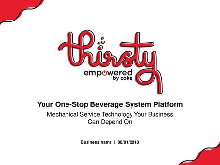 Your One-Stop Beverage System Platform