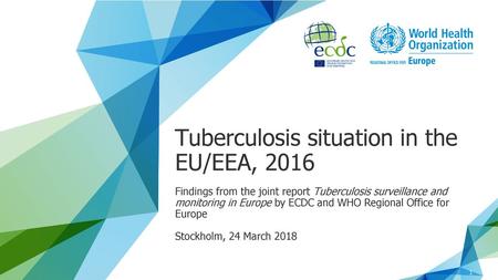 Tuberculosis situation in the EU/EEA, 2016