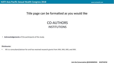 Co-authors Institutions