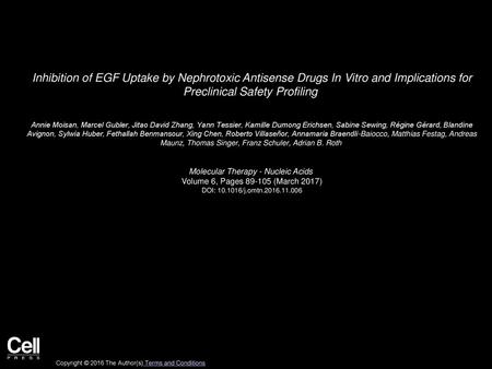 Molecular Therapy - Nucleic Acids