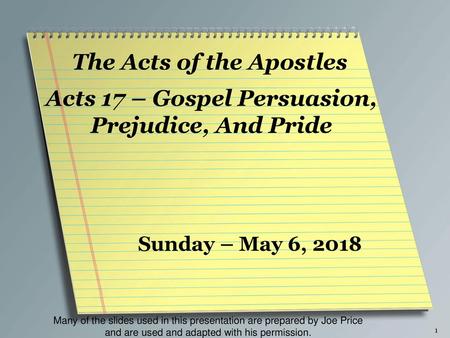 The Acts of the Apostles