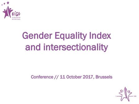 and intersectionality Conference // 11 October 2017, Brussels