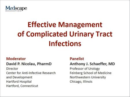 Effective Management of Complicated Urinary Tract Infections