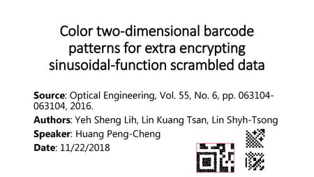 Source: Optical Engineering, Vol. 55, No. 6, pp , 2016.