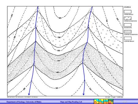 Department of Geology, University of Dhaka  Maps and Map Reading Lab.