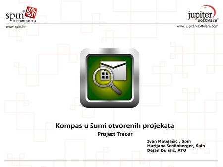 Kompas u šumi otvorenih projekata Project Tracer