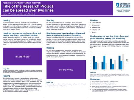 Title of the Research Project can be spread over two lines