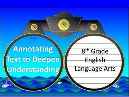 Annotating Text to Deepen Understanding