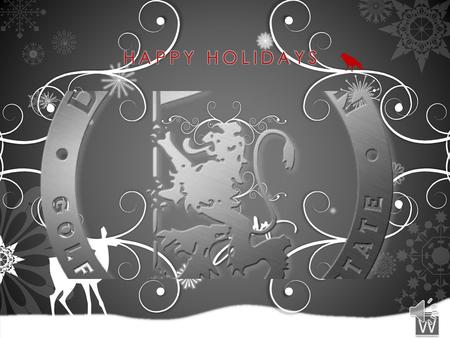 Happy holidays This template has been created in Microsoft Office 2010. To replace the sentiment here follow these instructions: The sentiment can be customized.