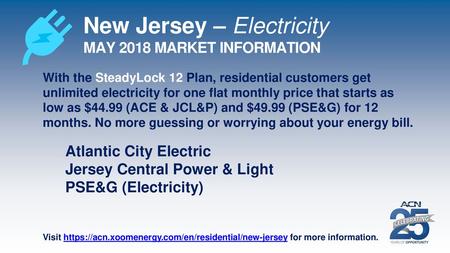 New Jersey – Electricity