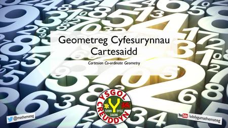 Geometreg Cyfesurynnau Cartesaidd