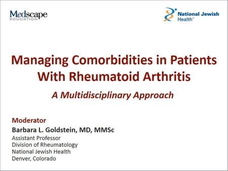 Managing Comorbidities in Patients With Rheumatoid Arthritis