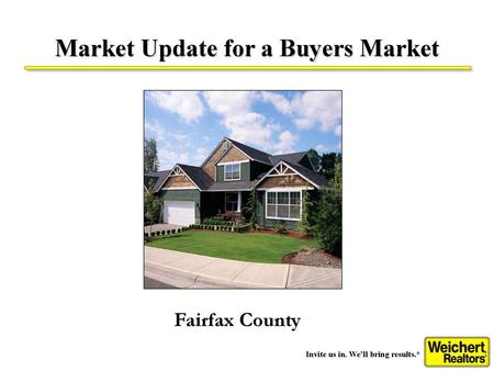 Market Update for a Buyers Market