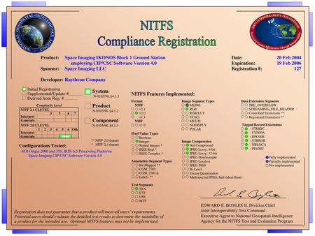 Compliance Registration