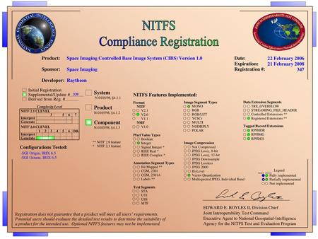 Compliance Registration