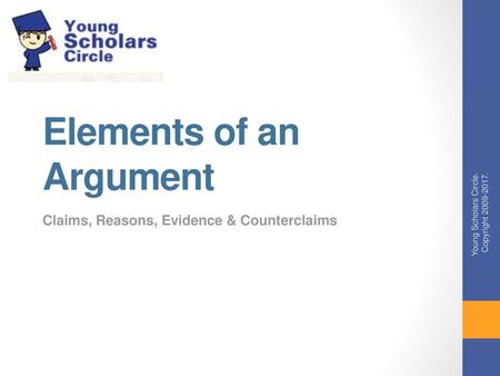 Elements of an Argument