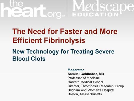 Pulmonary Embolism Scope of the Problem Massive vs Submassive Pulmonary Embolism.