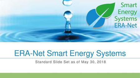 ERA-Net Smart Energy Systems