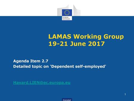 LAMAS Working Group June 2017