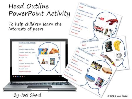 Head Outline PowerPoint Activity