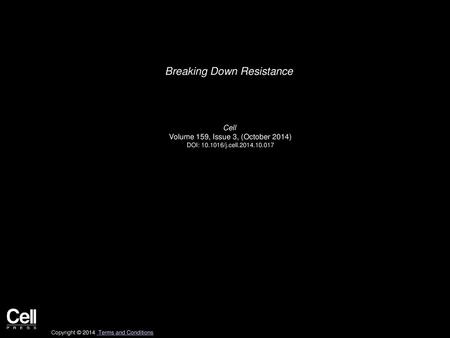 Breaking Down Resistance