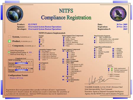 Compliance Registration