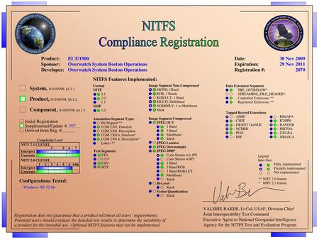 Compliance Registration