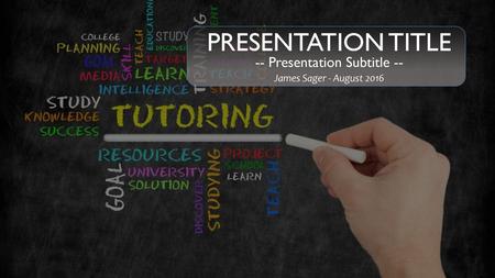 -- Presentation Subtitle --