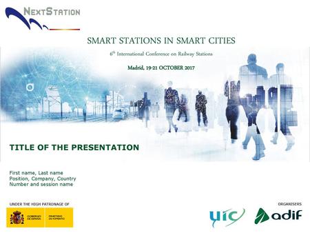 SMART STATIONS IN SMART CITIES