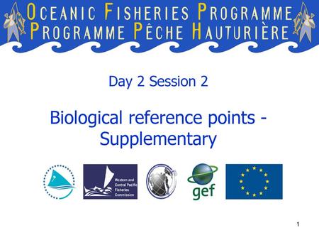 Day 2 Session 2 Biological reference points - Supplementary