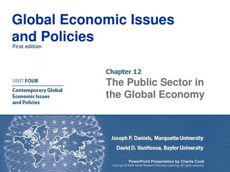 The Public Sector in the Global Economy