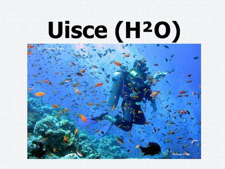 Uisce (H²O).