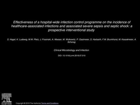 Clinical Microbiology and Infection