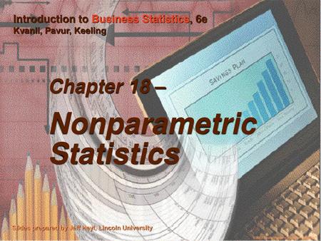 Chapter 18 – Nonparametric Statistics