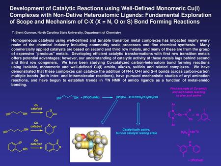 Development of Catalytic Reactions using Well-Defined Monomeric Cu(I)