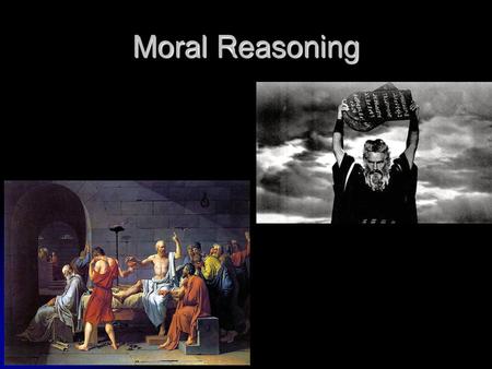 Moral Reasoning.