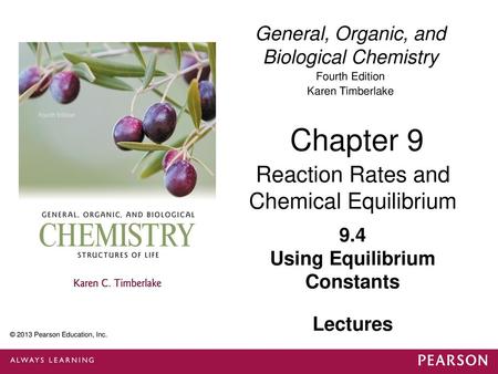 Using Equilibrium Constants