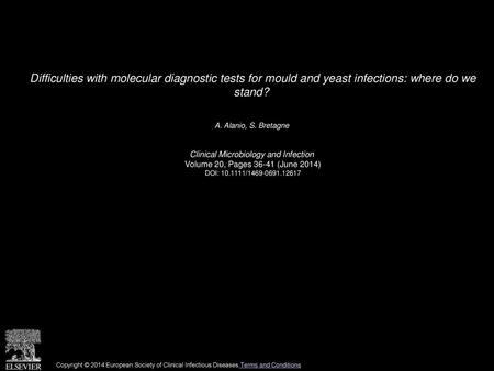 Clinical Microbiology and Infection